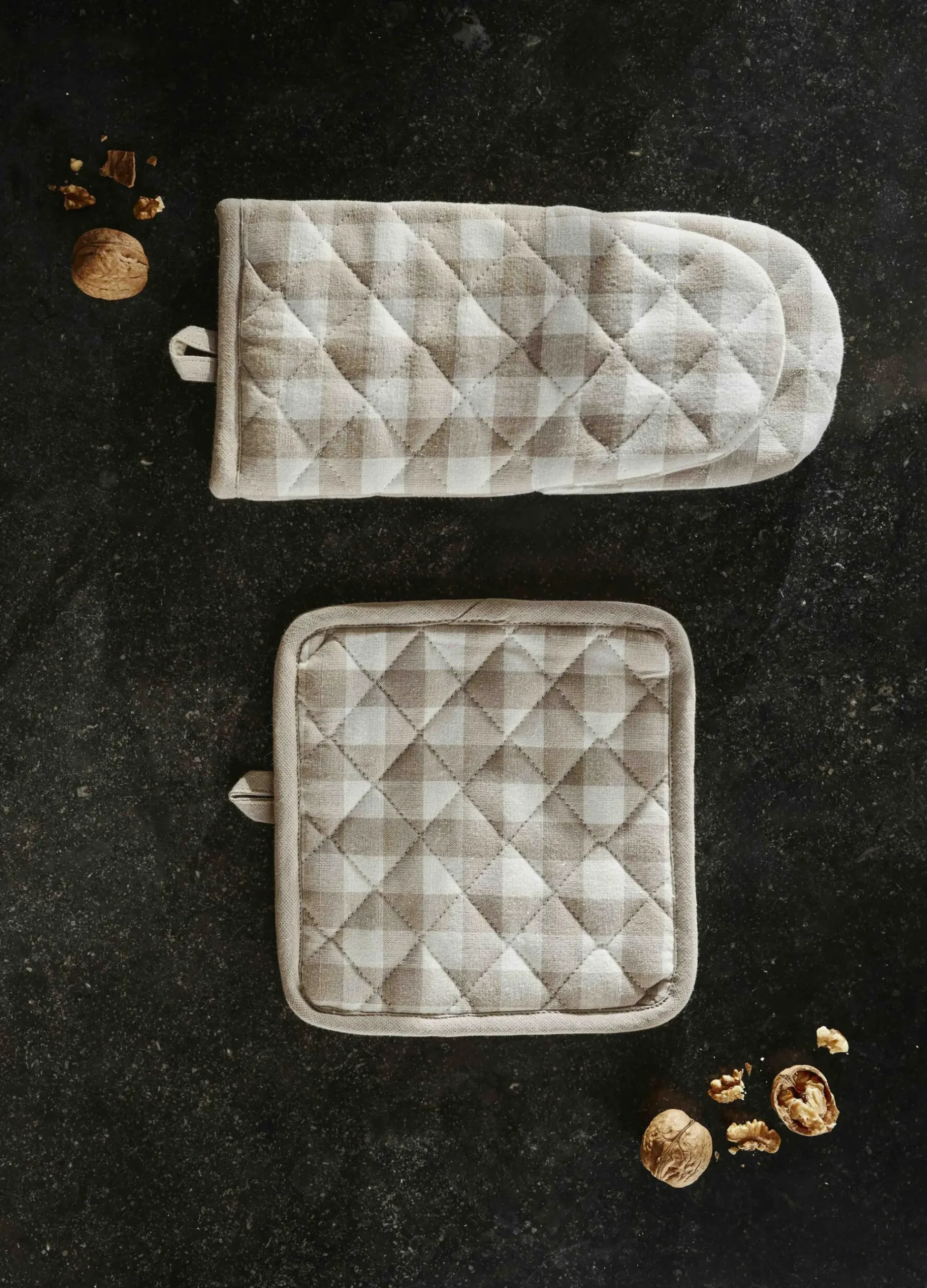 Guanto da cucina in cotone a quadretti*Croff Best