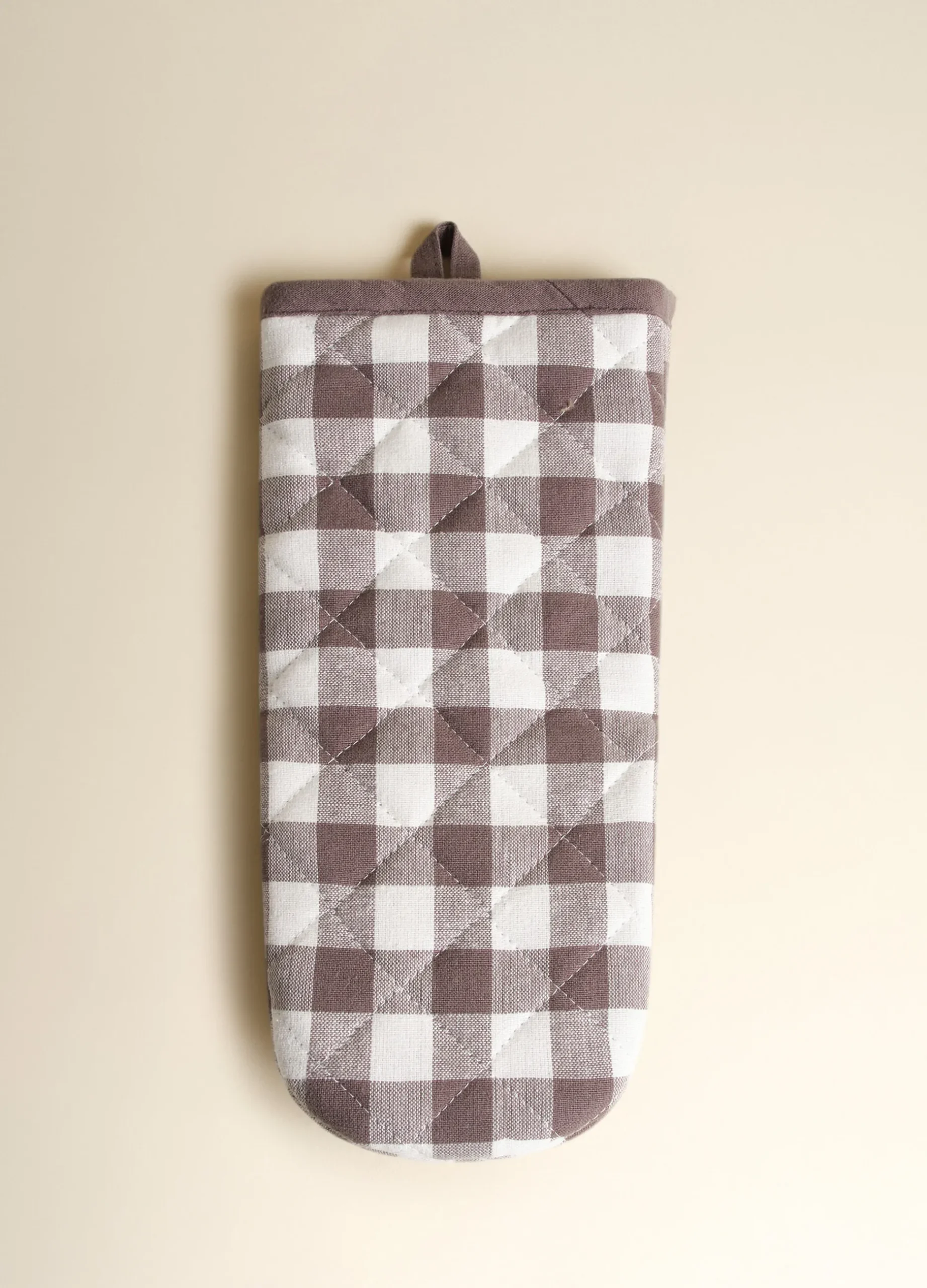 Guanto da cucina in cotone a quadretti*Croff Discount