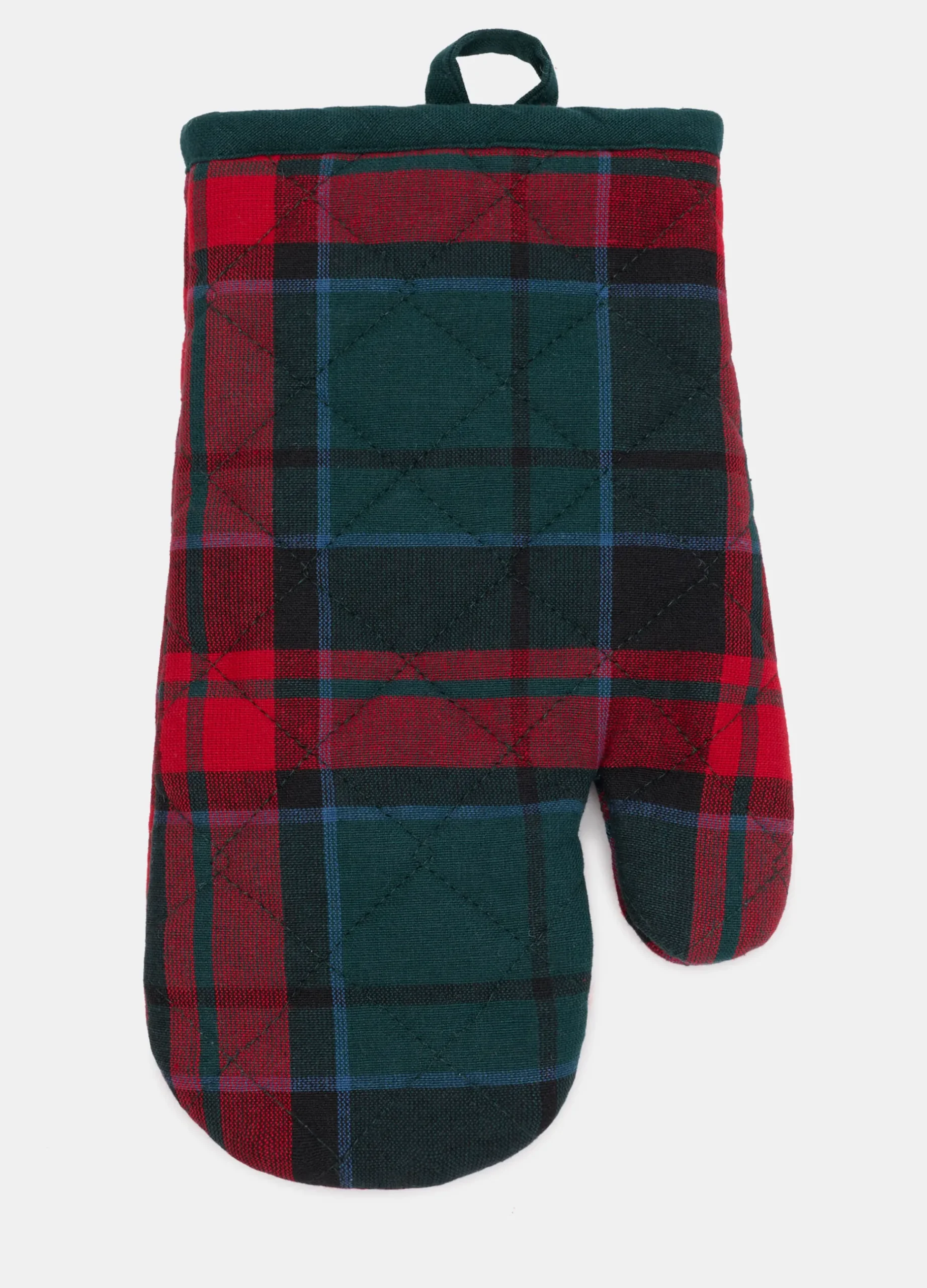 Guanto da forno a scacchi in cotone*Croff Online