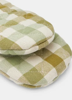 Guanto in puro cotone biologico a quadri*Croff Clearance