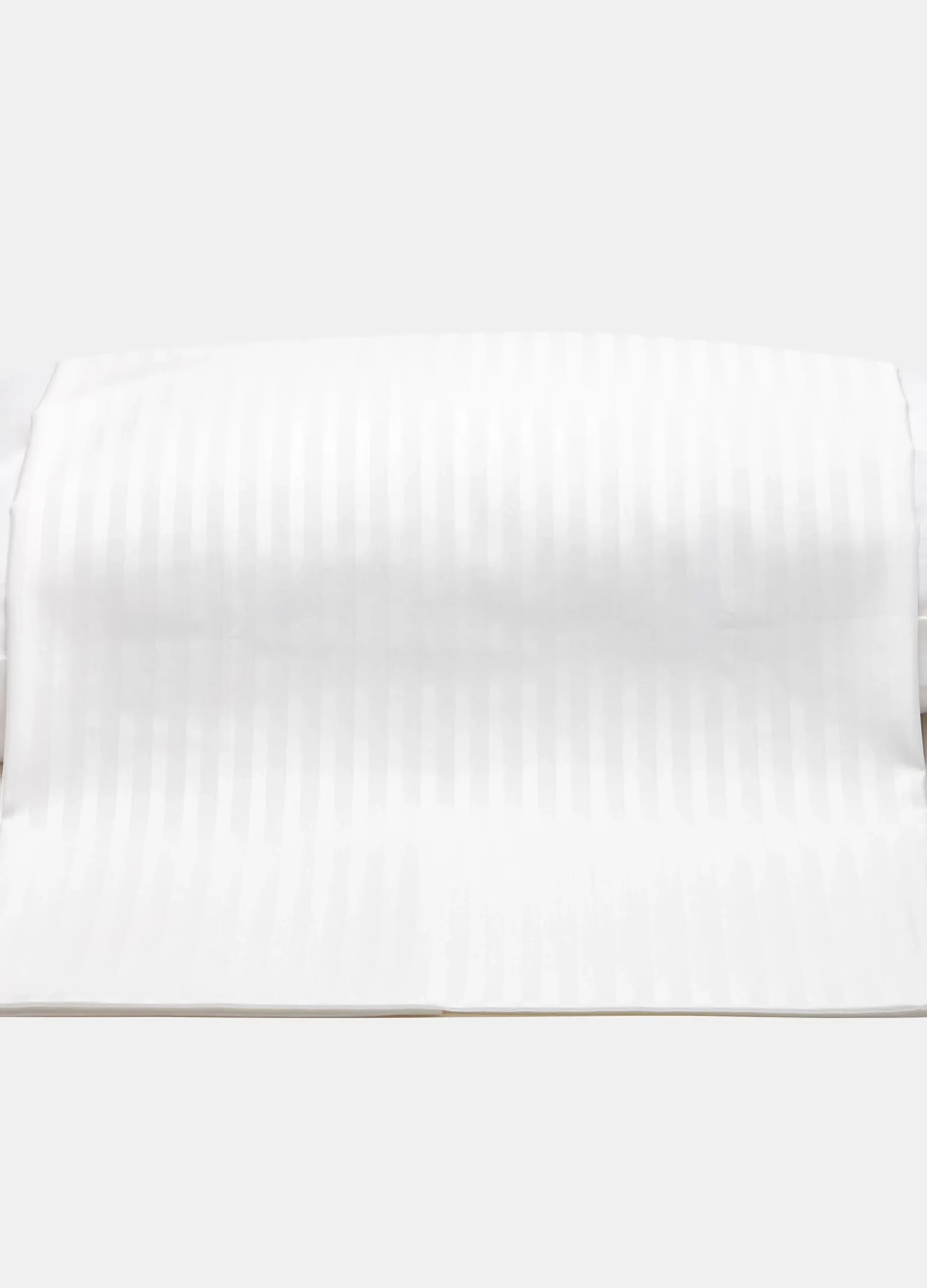 Lenzuolo a righe effetto satin in puro cotone*Croff Discount