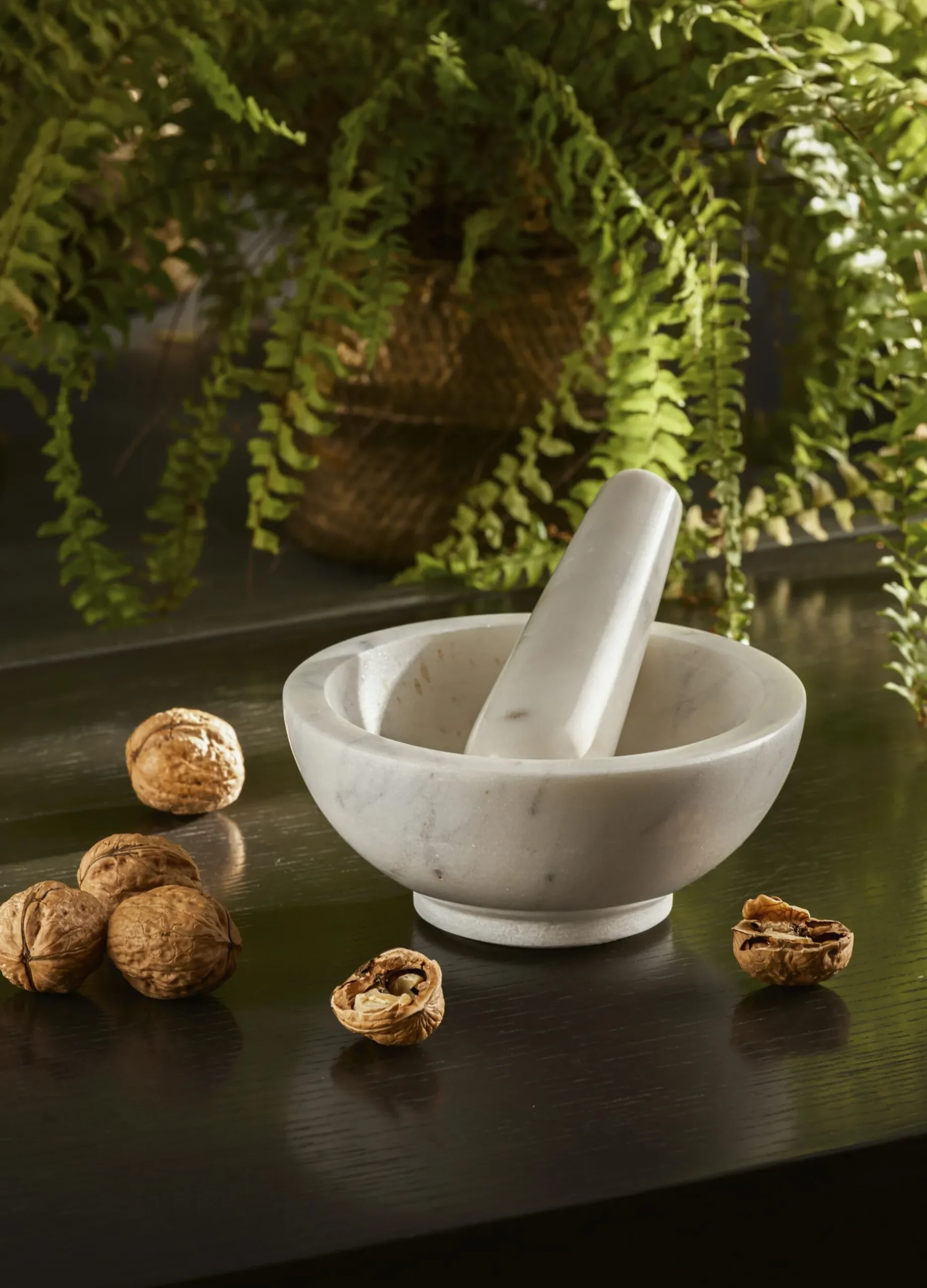 Mortaio e pestello in marmo*Croff Online