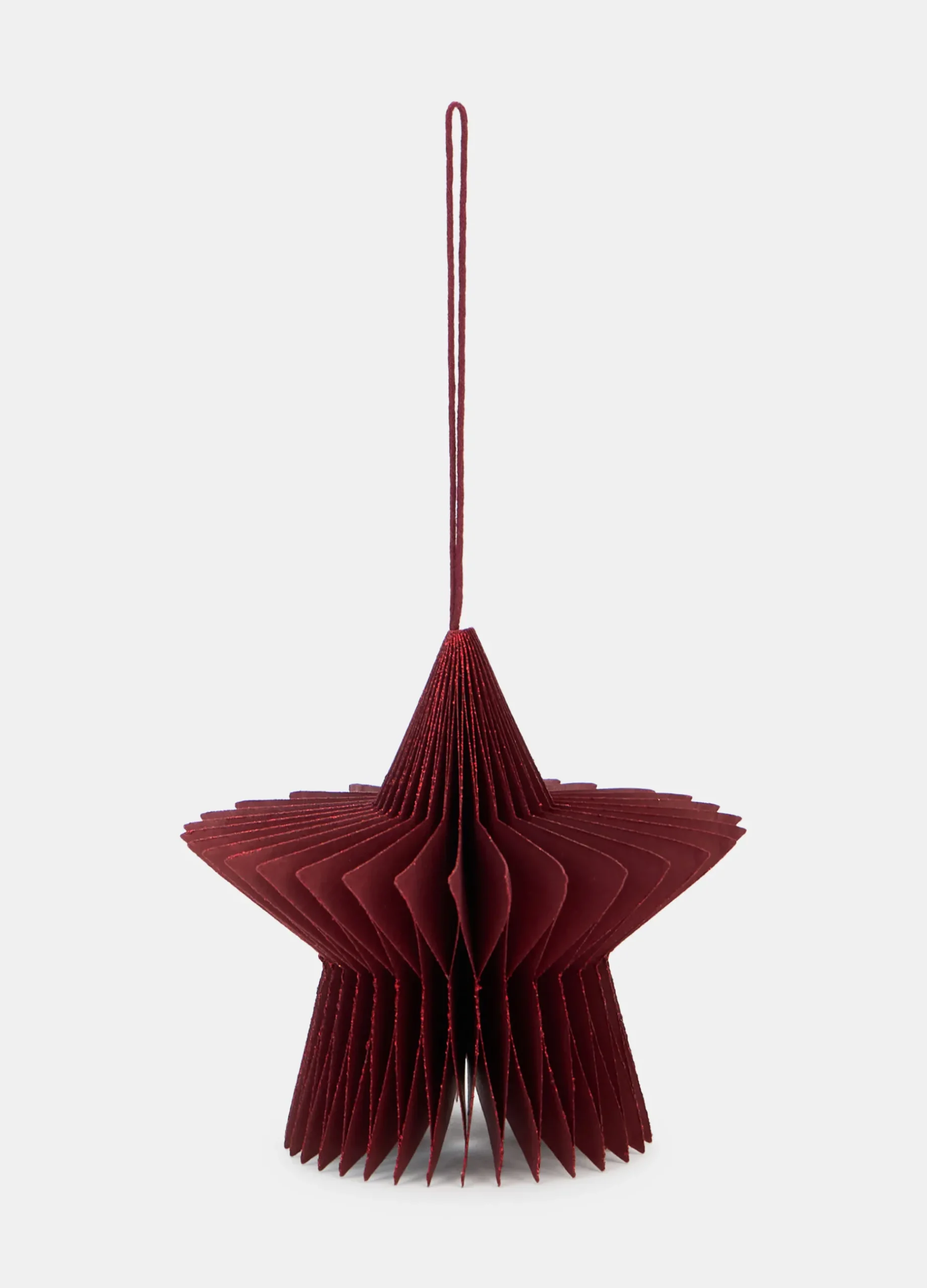 Ornamento a stella per albero di Natale in carta*Croff Hot