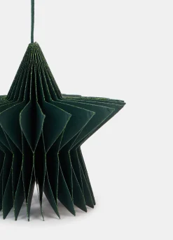Ornamento a stella per albero di Natale in carta*Croff Best