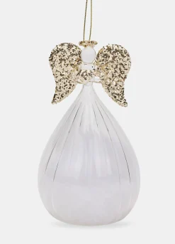Ornamento angelo in vetro*Croff Online