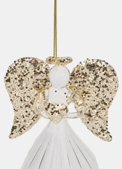 Ornamento angelo in vetro*Croff Online