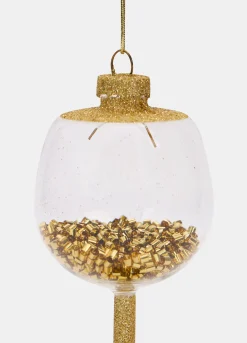 Ornamento calice in vetro*Croff Clearance