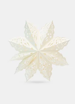 Ornamento grande a stella in carta*Croff New