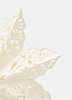 Ornamento grande a stella in carta*Croff New