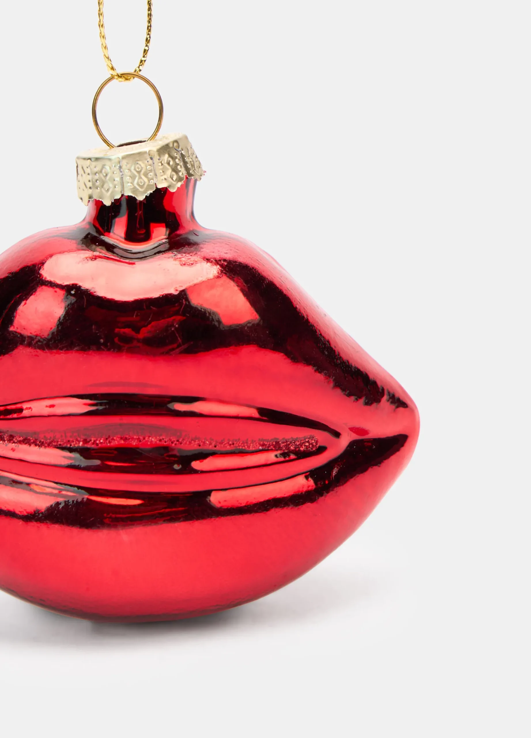 Ornamento labbra in vetro*Croff Clearance