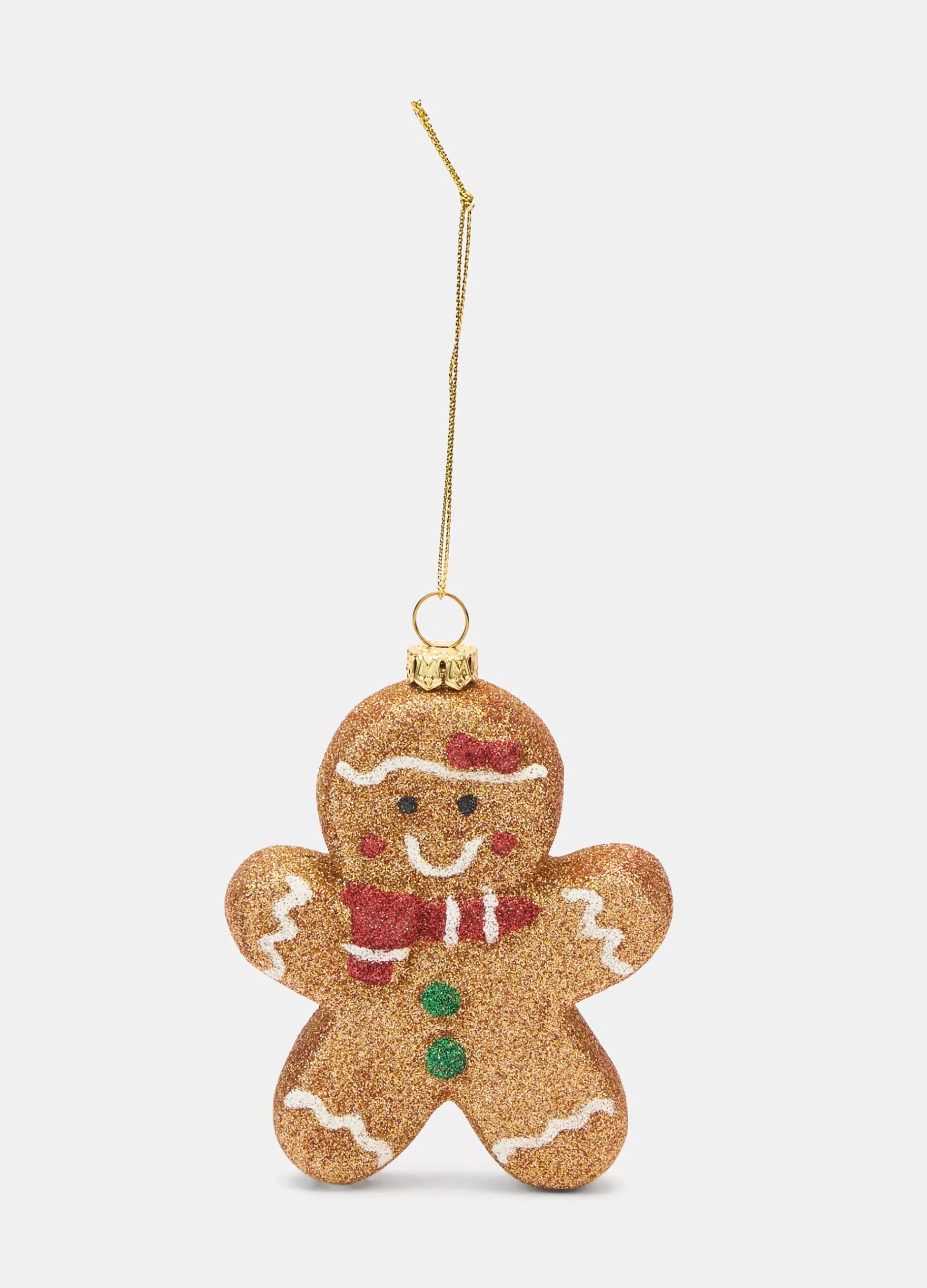 Ornamento pan di zenzero glitterato*Croff Online