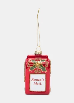 Ornamento Santa's Mail in vetro*Croff Discount