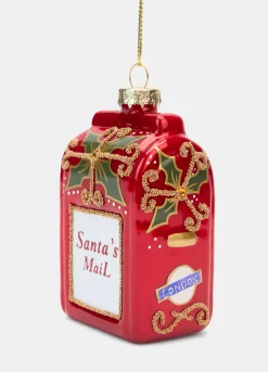 Ornamento Santa's Mail in vetro*Croff Discount