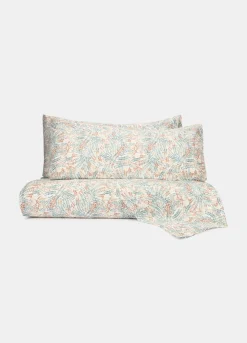 Parure copripiumino in raso di cotone a fantasia*Croff Discount