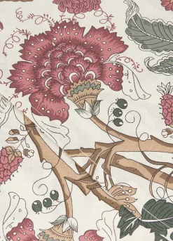 Parure lenzuolo a una piazza e mezzo in cotone con stampa floreale*Croff Discount