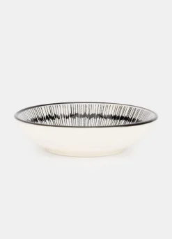 Piattino bicolore in ceramica*Croff Hot