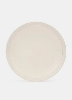 Piattino da dessert in ceramica con bordo*Croff