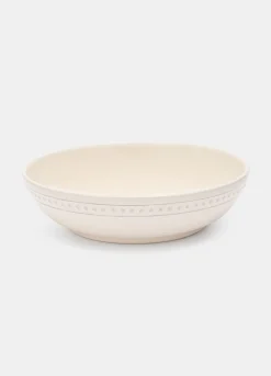 Piatto fondo in ceramica con bordo*Croff Discount