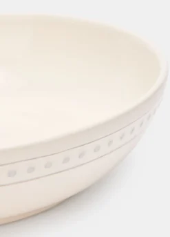 Piatto fondo in ceramica con bordo*Croff Discount
