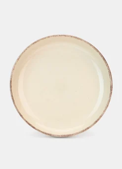 Piatto fondo in ceramica con bordo*Croff Online