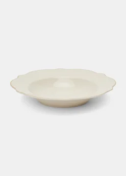 Piatto fondo in porcellana bone china*Croff Hot
