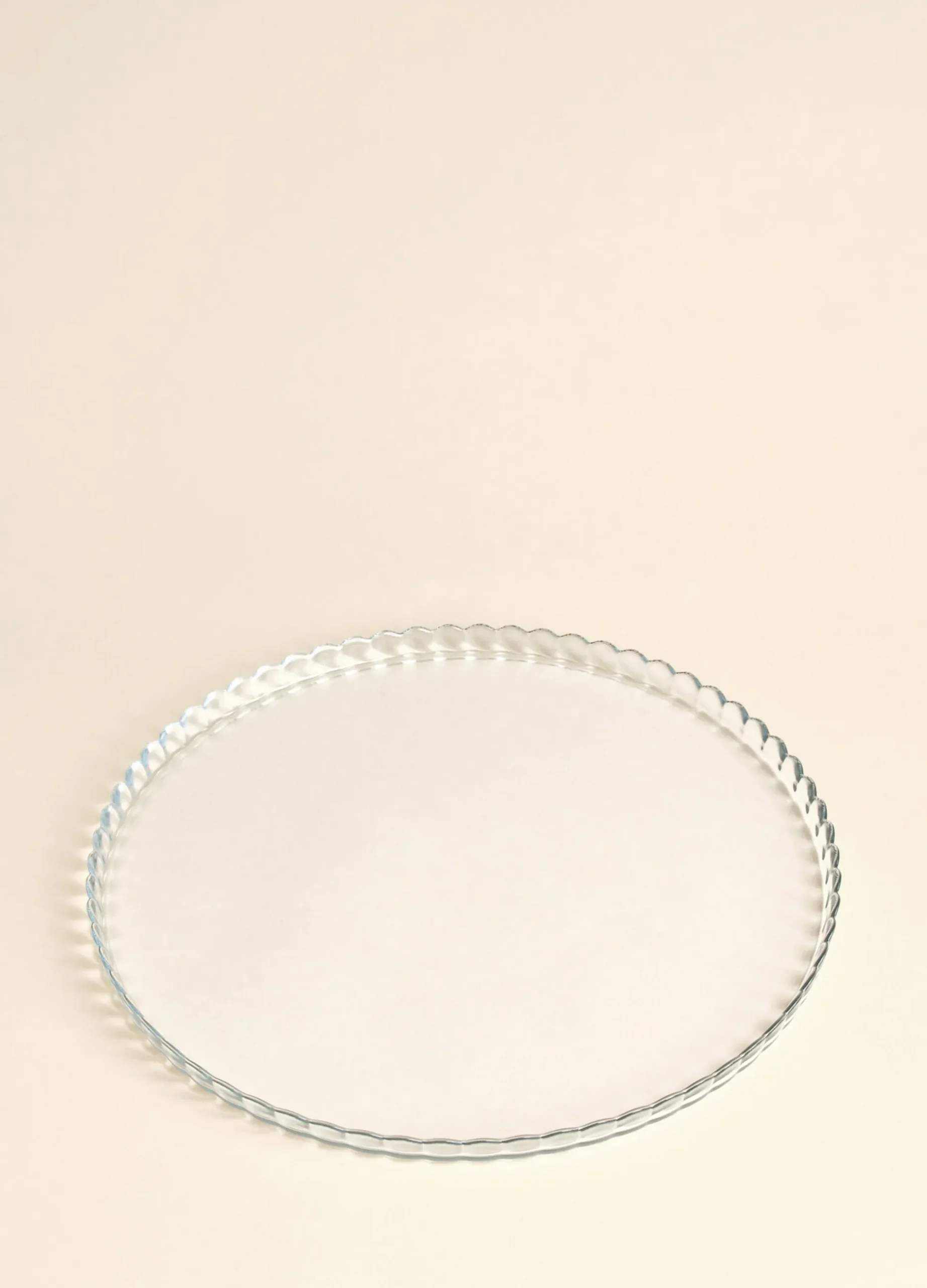 Piatto per torte in vetro*Croff Sale