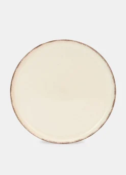 Piatto piano in ceramica con bordo*Croff Online