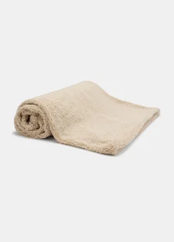 Plaid singolo effetto shearling*Croff Clearance
