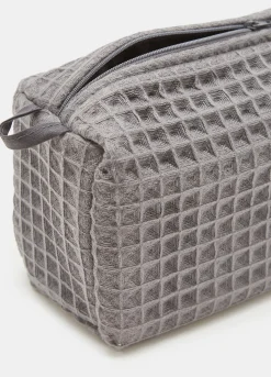 Pochette nido d'ape in puro cotone*Croff Online