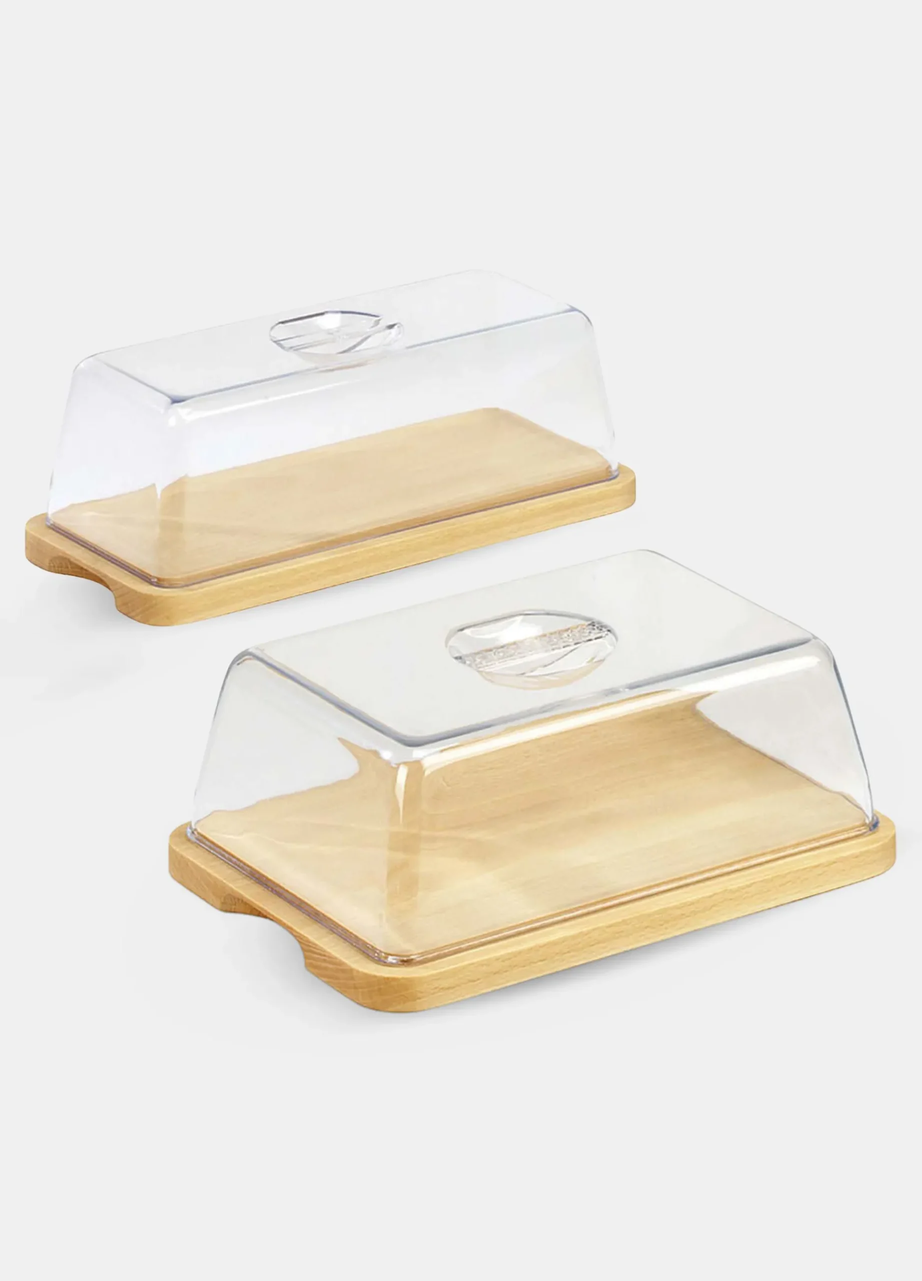 Porta Formaggio rettangolare in legno Made in Italy*Croff Online