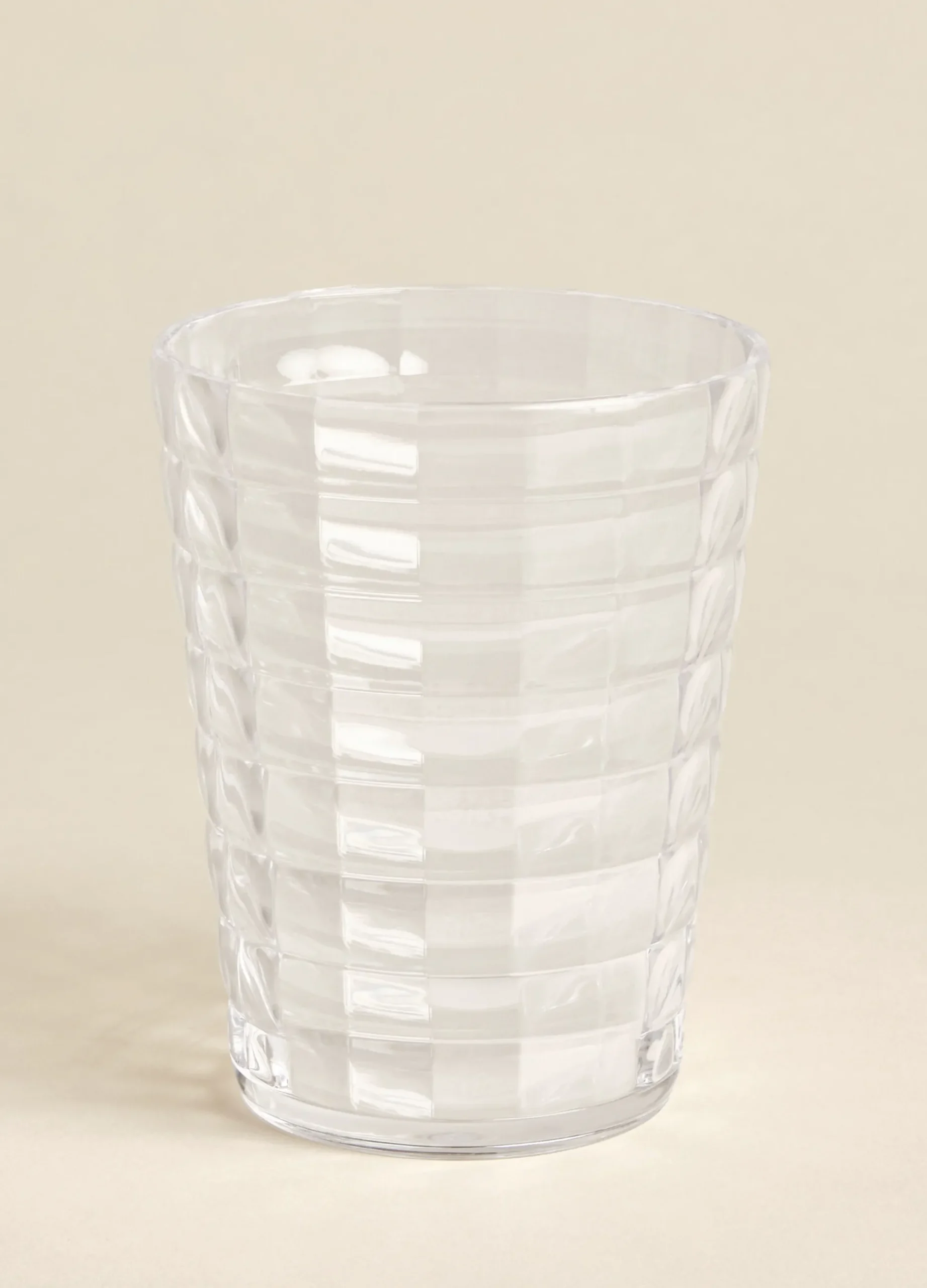 Porta spazzolino in plastica lavorata*Croff Outlet