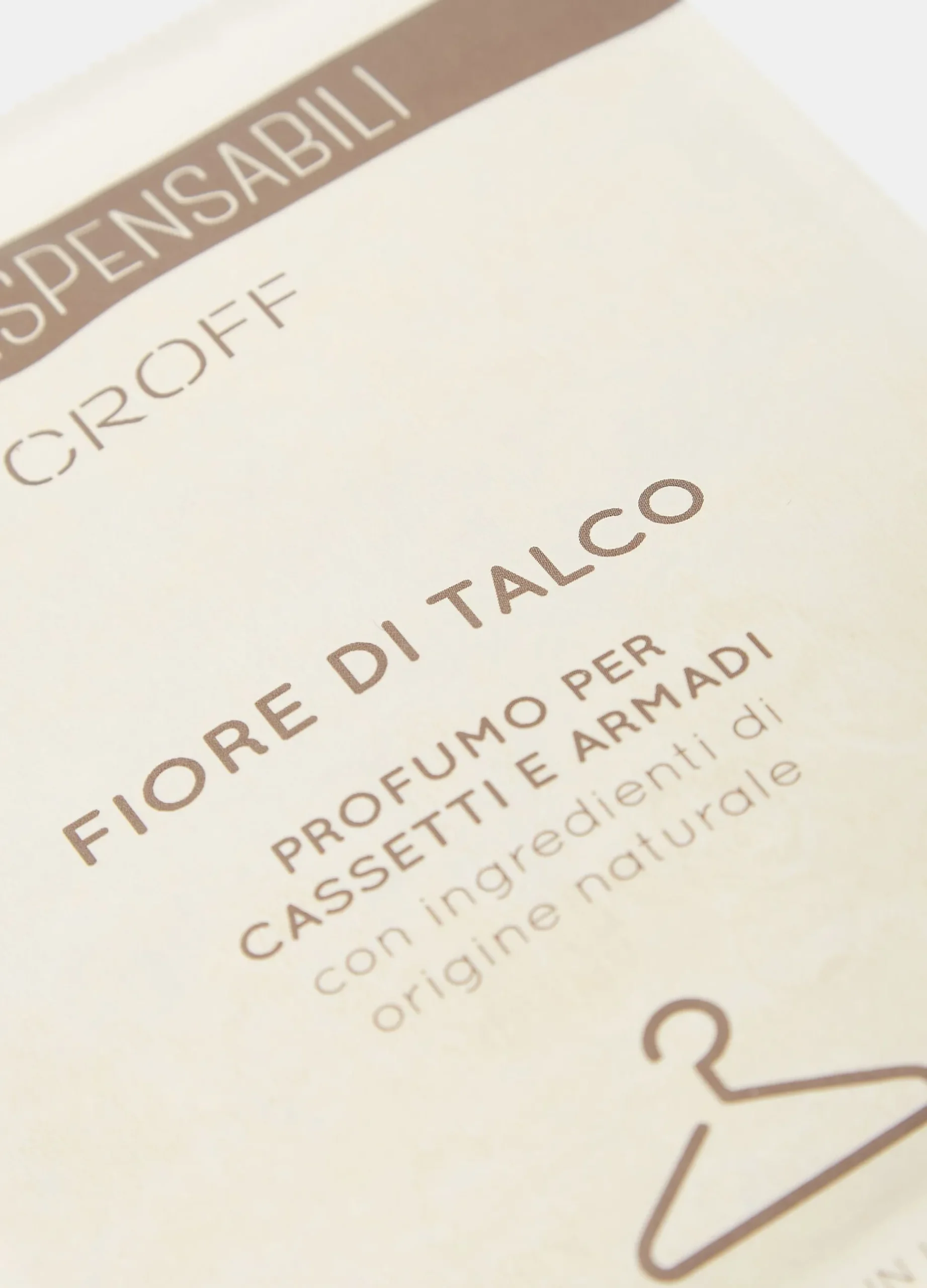 Profumatore per cassetti ed armadi fiore di talco*Croff Best