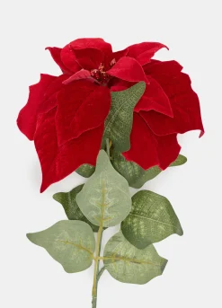 Ramo con stella di Natale finta*Croff Clearance