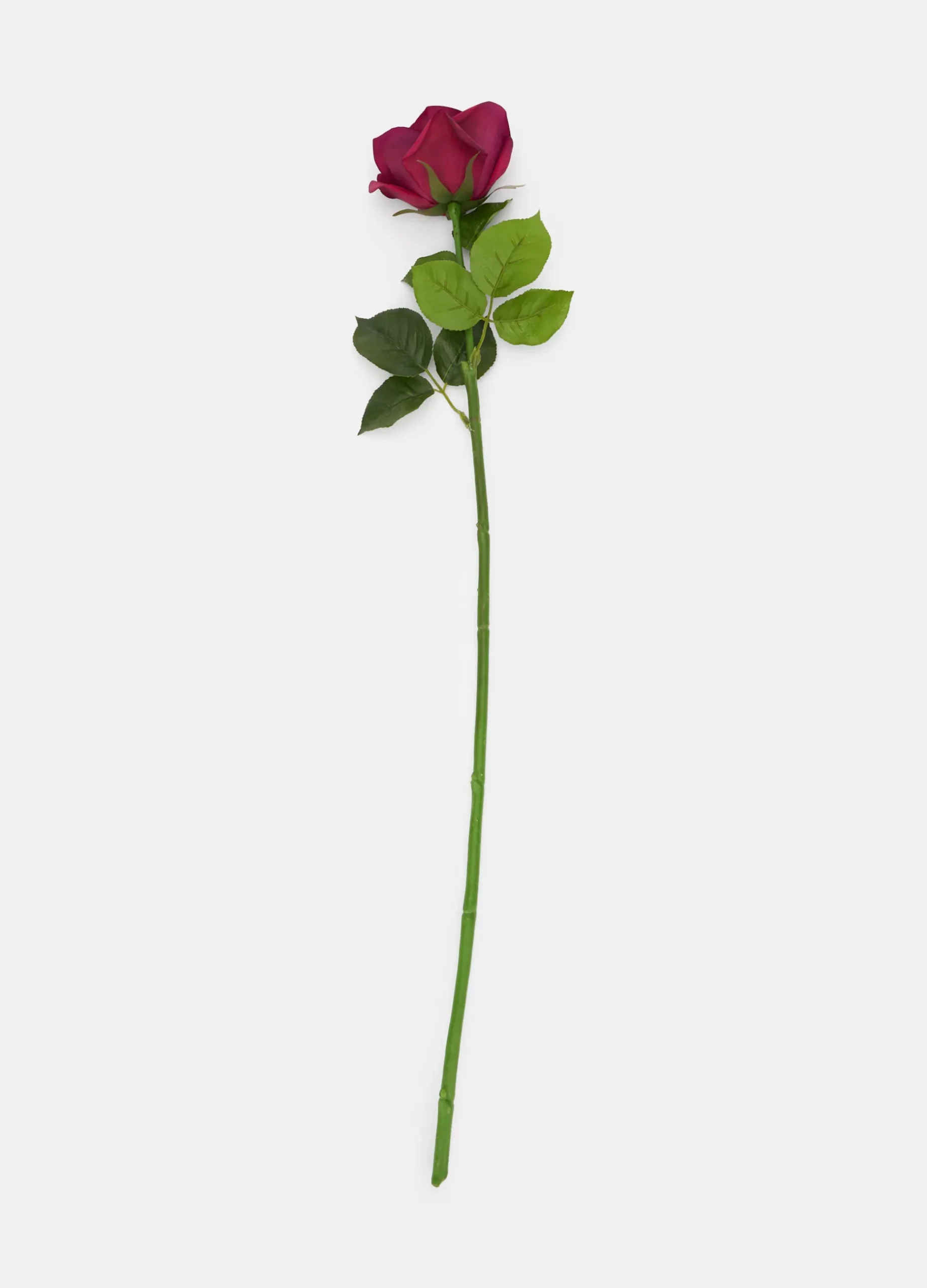 Rosa finta su ramo*Croff