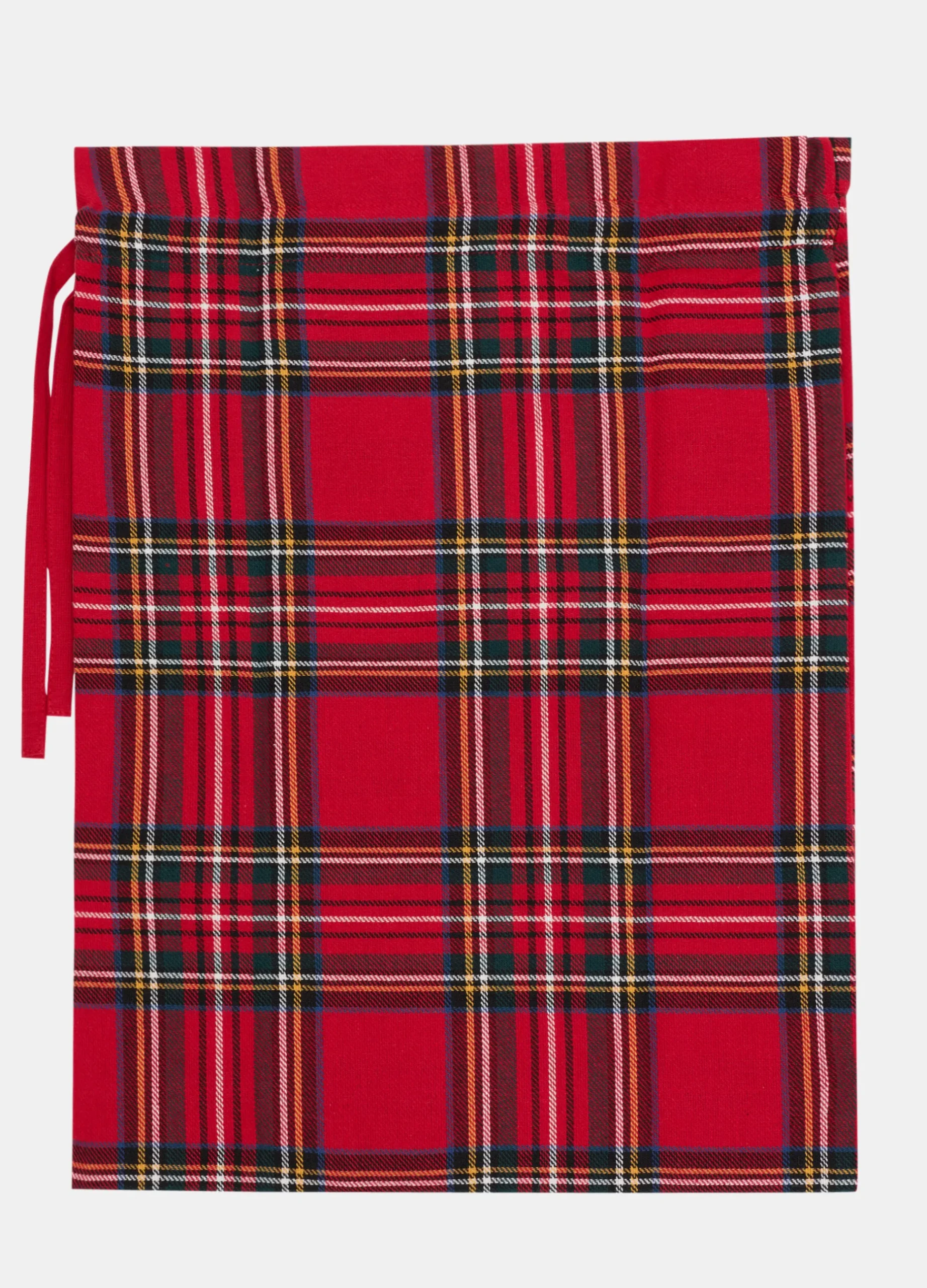 Sacchetto in cotone a scacchi con coulisse*Croff Discount
