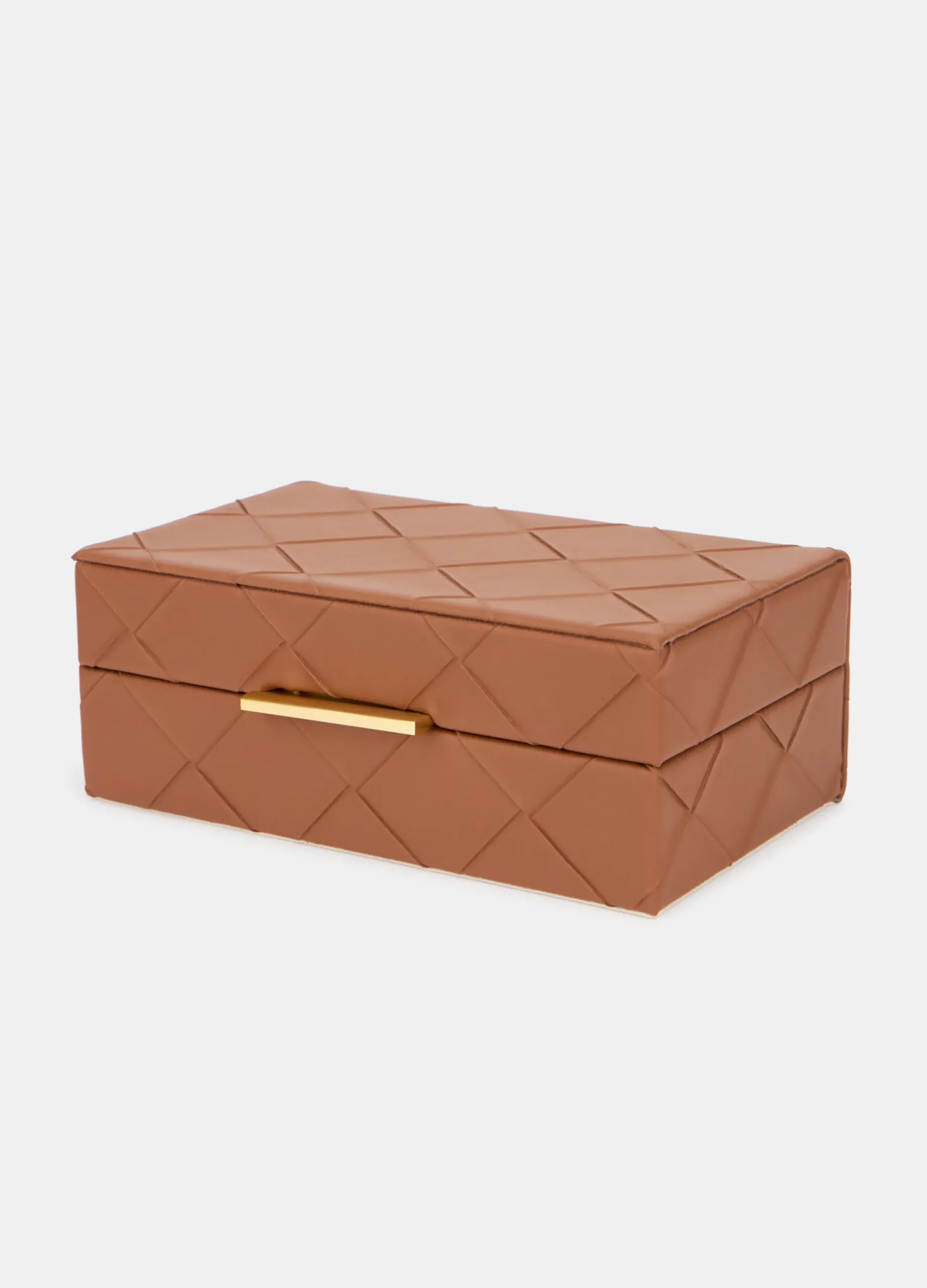 Scatola grande in ECOpelle intrecciata*Croff Discount
