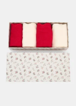 Set 4 asciugamani ospiti in spugna di cotone*Croff New