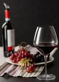 Set 6 calici da vino rosso*Croff New