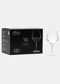 Set 6 calici da vino rosso*Croff New