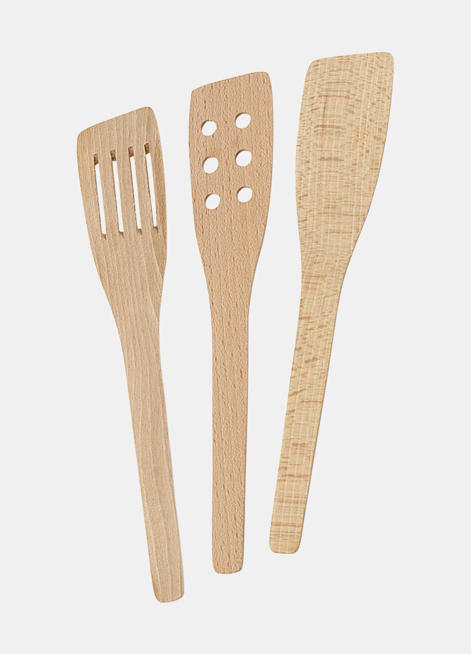 Set 3 spatole in legno Made in Italy*Croff Clearance