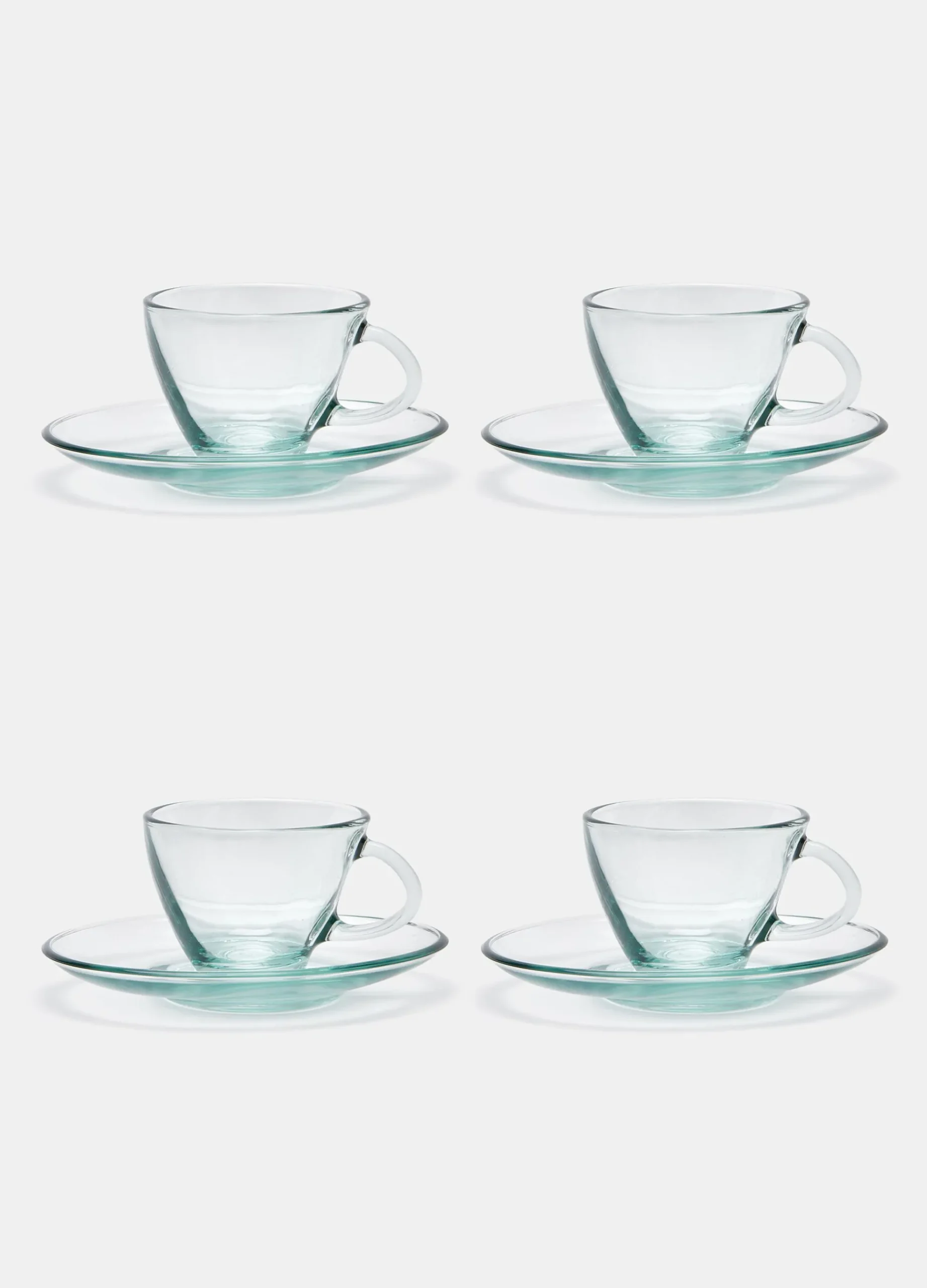 Set 4 tazzine da caffè in vetro*Croff Hot