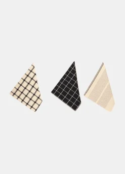Set cestino per il pane e strofinacci in cotone*Croff Sale