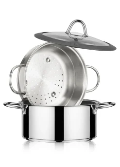 Set vapore in acciaio Made in Italy*Croff Hot
