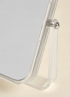 Specchio da tavolo con bordi in plastica*Croff
