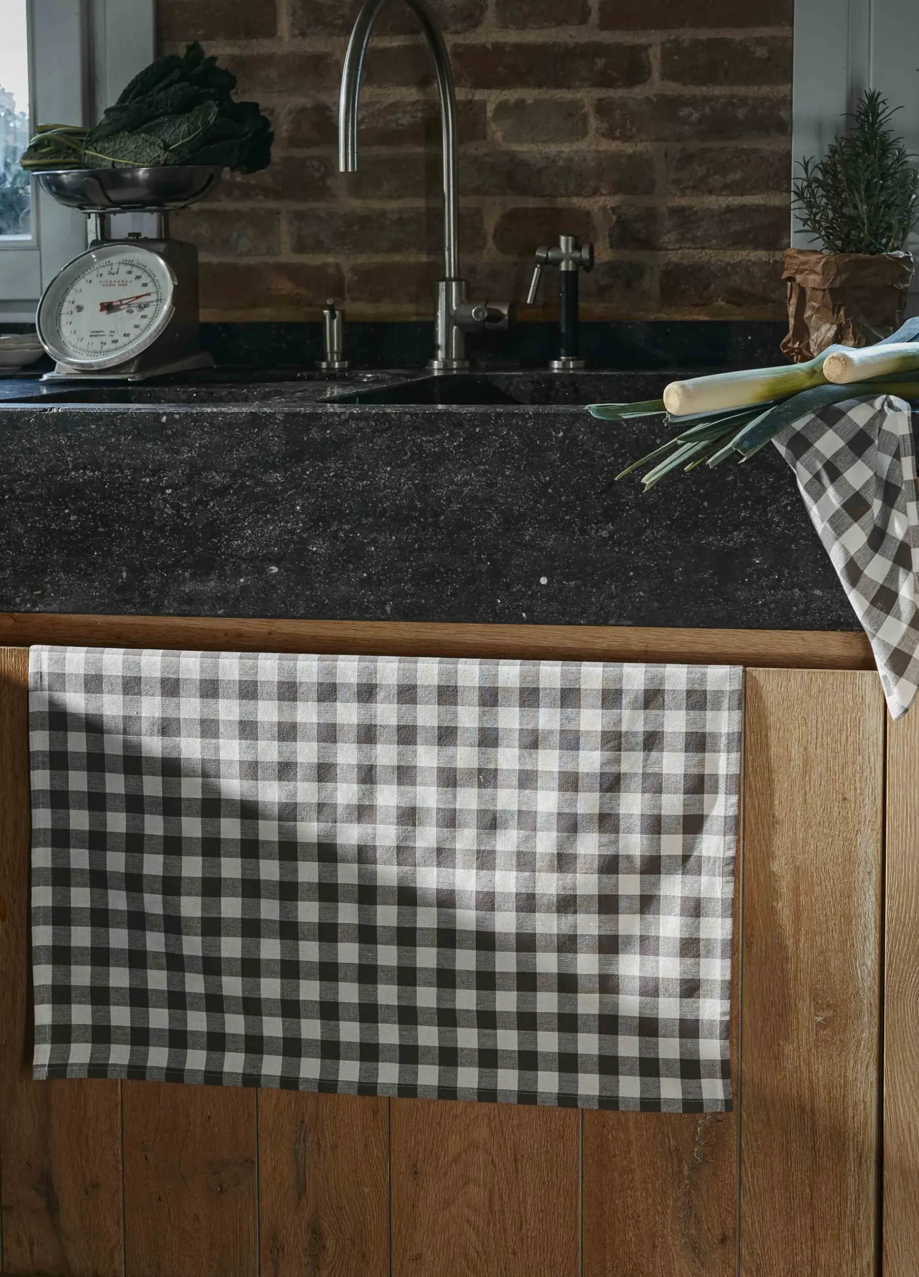 Strofinaccio da cucina in cotone a quadretti*Croff Online