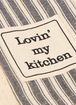 Strofinaccio "Lovin' my kitchen" in cotone*Croff Sale