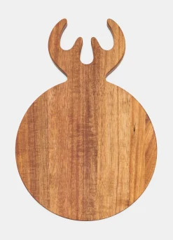 Tagliere corna in legno naturale*Croff Online
