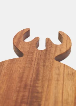 Tagliere corna in legno naturale*Croff Online
