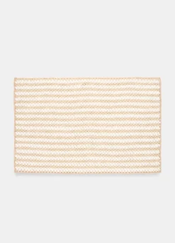 Tappetino in microfibra a righe*Croff Clearance