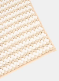 Tappetino in microfibra a righe*Croff Clearance